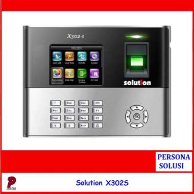Solution X302-S - Mesin Absensi Finger dan Akses kontrol - Garansi 2 Tahun