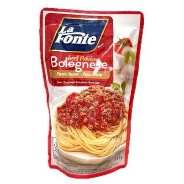 La Fonte Saus Spaghetti Beef Bolognese Sapi 315g