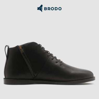 BRODO - Sepatu Signore EZ Full Black EL 42