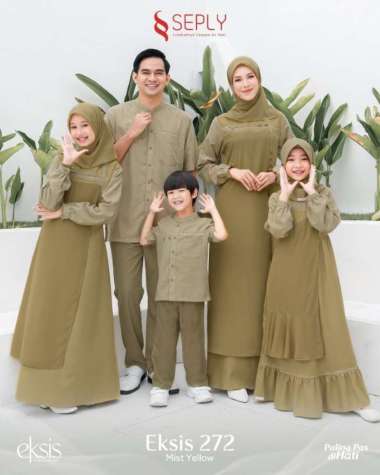 Sarimbit Seply Terbaru 2025 Eksis 272 Mist Yellow Meyra 371 Kaseo 243 Selia 174 Kliko 179 - GAMIS, X