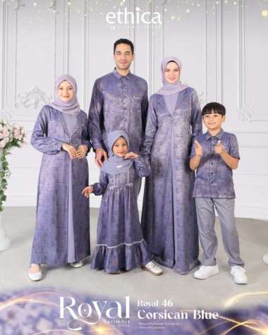 Sarimbit Ethica Terbaru 2025 Royal 46 Cosican Blue Kagumi 323 Kahfi 324 Kagumi Kids 170 Kahfi Kids 2