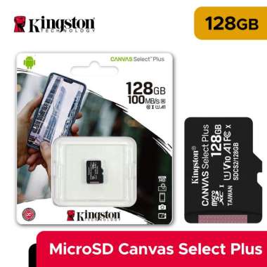 MicroSD Kingston 128 GB Canvas Select Plus Without Adapter SDCS2