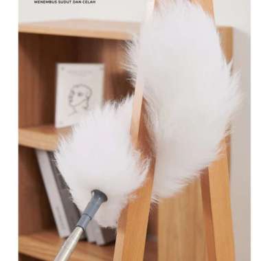 ECOCO Telescopic Duster - Kemoceng teleskopik kemoceng panjang fleksibel Wool