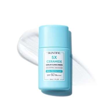 Skintific 5x Ceramide Serum Sunscreen Spf 50 Pa ++++ 6ml 30ml