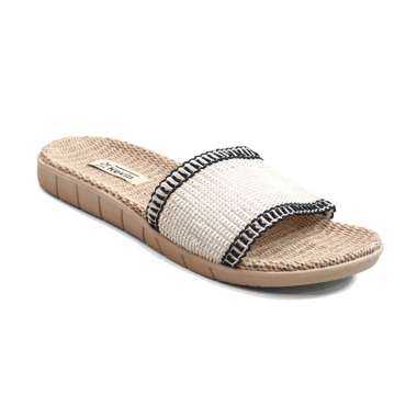 Dr. Kevin Sepatu Sandal dan sandal Wanita Hak Rata Flat Sandals 571-124 Hitam 39