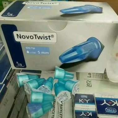 jarum novo twist 5 mm per 10pcs