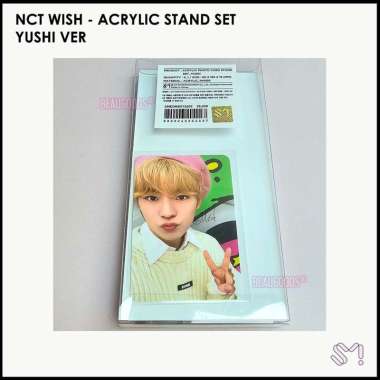 NCT WISH Acrylic Stand Set - Official - Ready Stock YUSHI