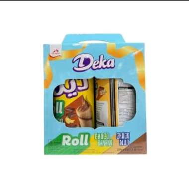 deka roll choco banana & choco nut