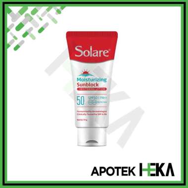 Solare SPF 50 Sunblock - Tabir Surya Melindungi Kulit SPF 50