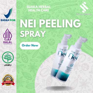 Nei Peeling Spray bermaanfaat untuk membantu mengangkat kotoran