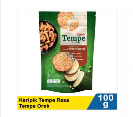 qtela keripik tempe tempe orek 100g