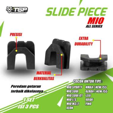 Plastik rumah roller Mio J Mio Sporty Fino Aerox Nmax SET TGP 3 pcs