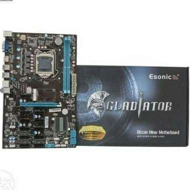 komputer Esonic B250 BTC Gladiator Intel socket 1151 12 Slot PCI-e GPU