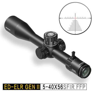 Telescope Teleskop Discovery ED ELR Gen 2 5-40X56SFIR FFP Zero Stop 35mm