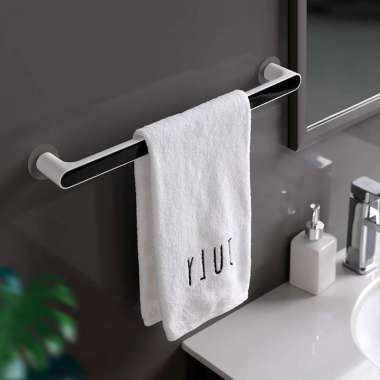 ECOCO Towel Bar - Gantungan Panjang Rak Handuk Toilet Towel Hanger Rak Sandal Rak Gantungan handuk t