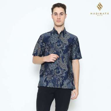 Hadinata Batik Kemeja Pendek Superfine Samudra Sundari 7XL