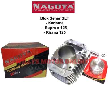 Blok seher Karisma supra x 125 kph SET NAGOYA / Boring karisma set