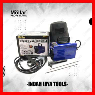 MOLLAR MMA120E Mesin Las Listrik Inverter 120A 450 Watt - Travo IGBT Hand Soldering Welding Machine