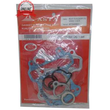 Paking Top Set Beat Fi Vario 110 Fi ASTA / Gasket Top Set Beat Fi