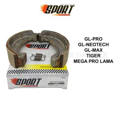 Kampas Rem Belakang GL Pro Neotech PREMIUM SPORT Kampas rem tromol GL Neotech Firodo Gl Pro