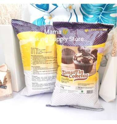 ZEELANDIA Zimuffin Zeemuffin Muffin Chocolate Cokelat Instant 500 gr
