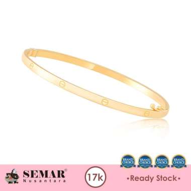 Gelang Emas Charlotte Gold 17K Semar Nusantara Gold