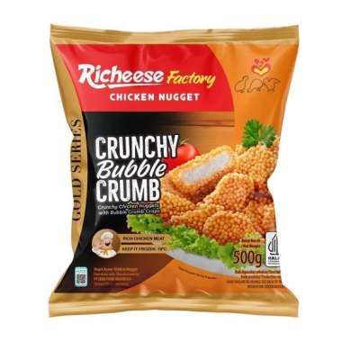 RICHEESE CHICKEN NUGGET BUBBLE CRUMB GOLD 500 GR