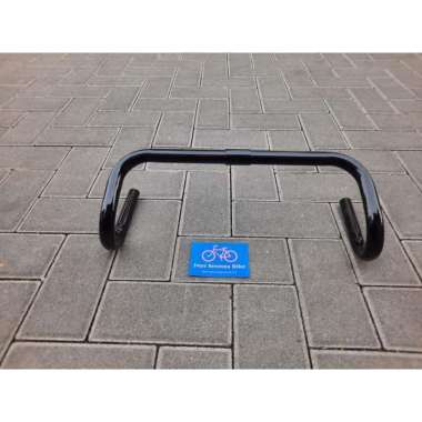 PROMO Stang Sepeda BALAP 25.4mm / Realpict Stang Balap Hitam