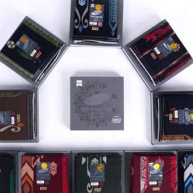 Grosir 10 Pcs Sarung ATLAS Super Premium Silver 975