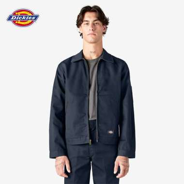 DICKIES - Men's Unlined Eisenhower Jacket, Dark Navy (DN) - Jaket Pria XS