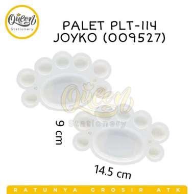 5 PCS PALET PLT-114 JOYKO / PALET LUKIS / PALET PLASTIK / PALET CAT (009527)