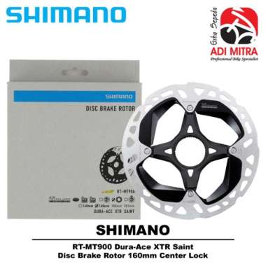Shimano Dura-Ace XTR Saint RT-MT900 Disc Brake Rotor Center Lock Rotor Sepeda
