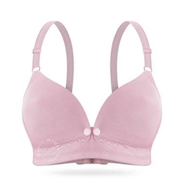 WIMIU AFF Bra Menyusui BH Menyusui BH Wanita BH Maternity Bra 100121 Pink 42