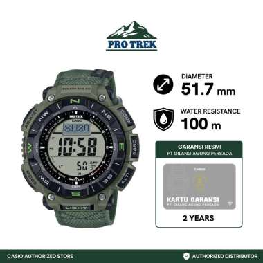 Protrek Jam Tangan Pria PRG-340B-3DR Digital