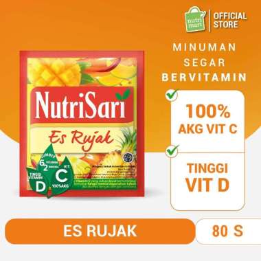 NutriSari Es Rujak 40 Sachet (2pcs) - Minuman Tinggi Vitamin C dan D