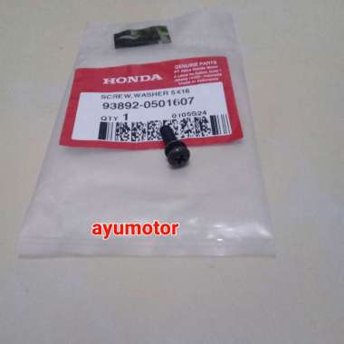 baut rumah saklar starter screw washer 5x16 cb 150 verza cbr 250rr crf 150L tiger megapro original h