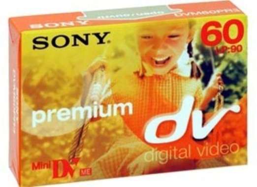 Sony 60-Minute Premium Mini DV Tape