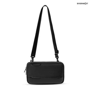 Evernext - Clutch Bag Pria Waterproof Tas Selempang Pria Anti Bara Sling Bag London Multifungsi 3IN1