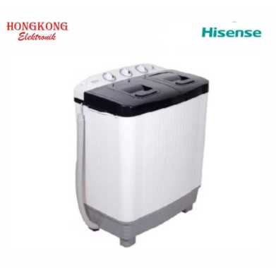 MESIN CUCI HISENSE 8 KG WSAK-8011 UB MESIN CUCI 2 TABUNG HISENSE 8KG WSAK8011UB TWIN TUBE