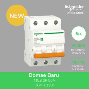 Schneider Electric Domae MCB 3P C 50A