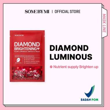 Some By Mi Red Diamond Brightening Glow Luminous Ampoule Mask