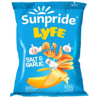 Sunpride Lyfe Chips Salt & Garlic [55g]