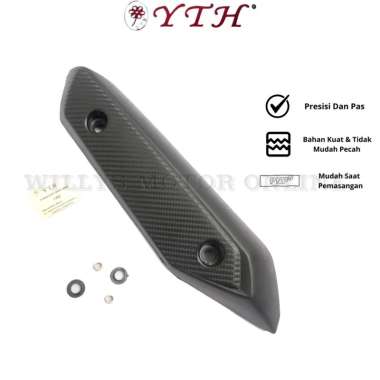 Cover Knalpot Beat FI YTH Tutup Knalpot Beat FI Tameng Knalpot Beat fi lama