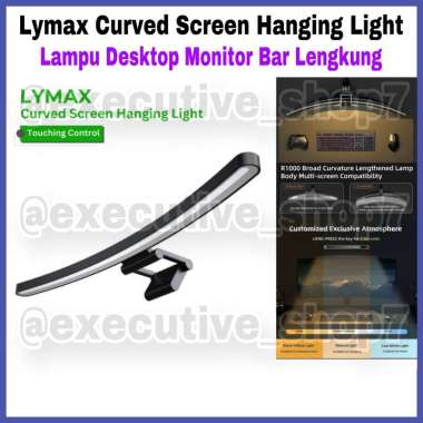 Lymax Curved Screen Hanging Light - Lampu Desktop Monitor Bar Lengkung