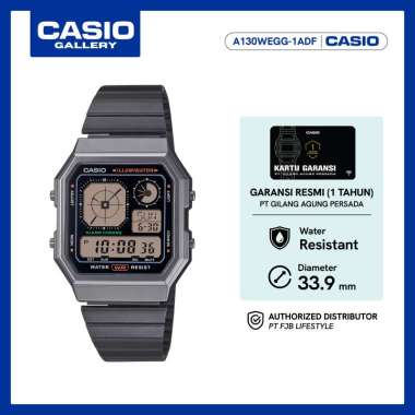 Casio Vintage Unisex A130WEGG-1ADF Digital