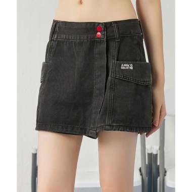 Young Hearts A New Era Of me Denim Short Y28-000020 S Dark Grey