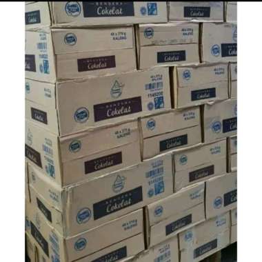 Susu Frisian flag renteng coklat karton