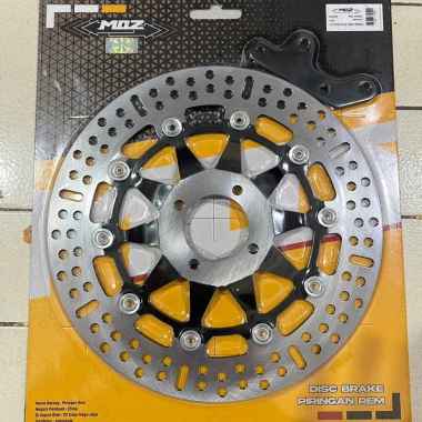 Piringan Cakram Depan Disc Brake MOS Model Floating Stainless Ukuran 300mm Rx king Rxking Lubang Dis