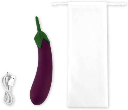 Alat Pijat Terong Wanita Tongkat Pijat Imitasi Sayuran Rol