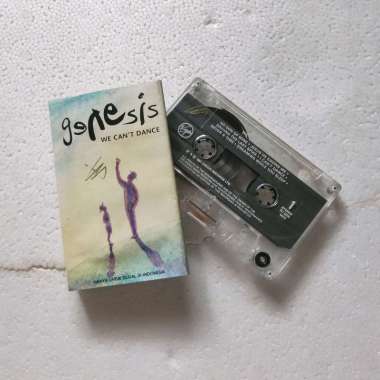 kaset pita pop soft rock GENESIS we cant dance Phil Collins